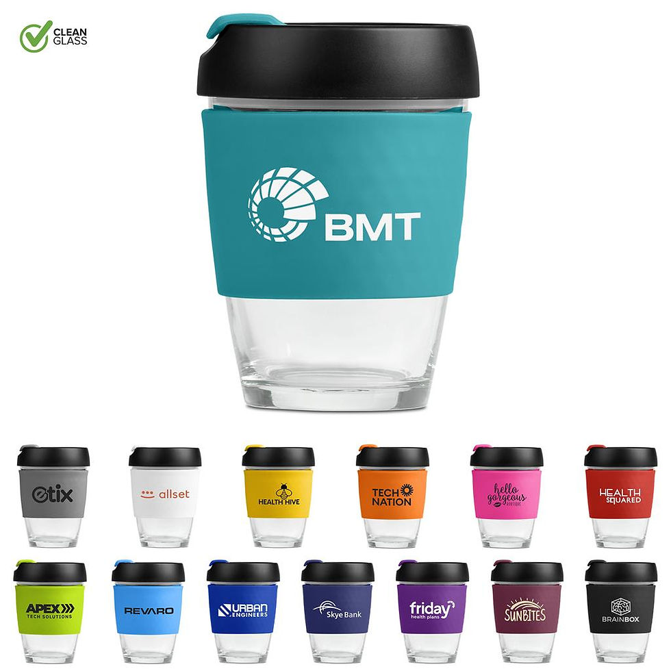 Kooshty Samba Glass Kup – 340ml Branded