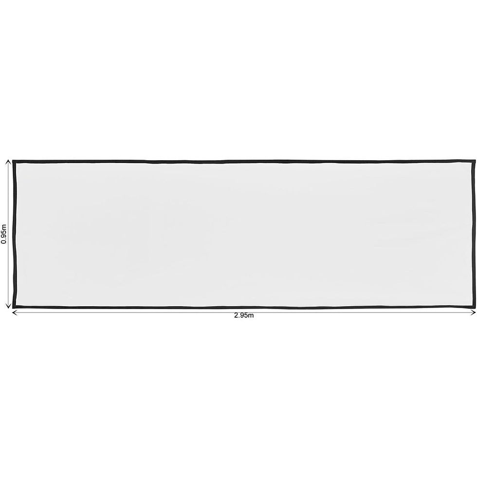 Resistant A-Frame Fabric 3m x 1m Plain