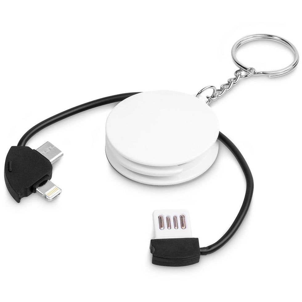 Oco Bottle Opener Keyholder with Charging Cable Plain