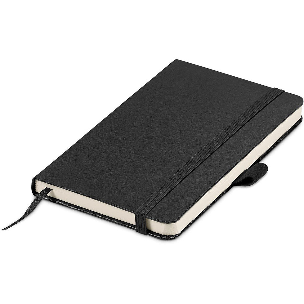 A6 Hard Cover Notebook Plain