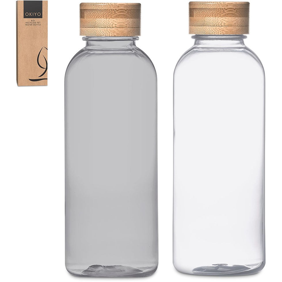 Okiyo Koi Recycled PET Water Bottle – 650ml Plain