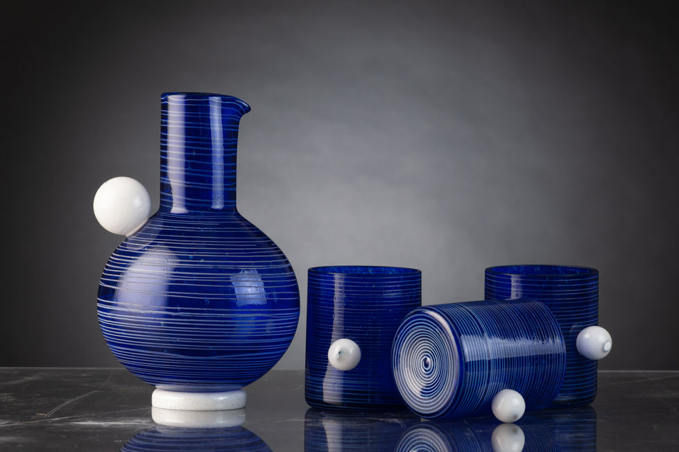 "Roman Inspired Decanter and Cups" - 2015