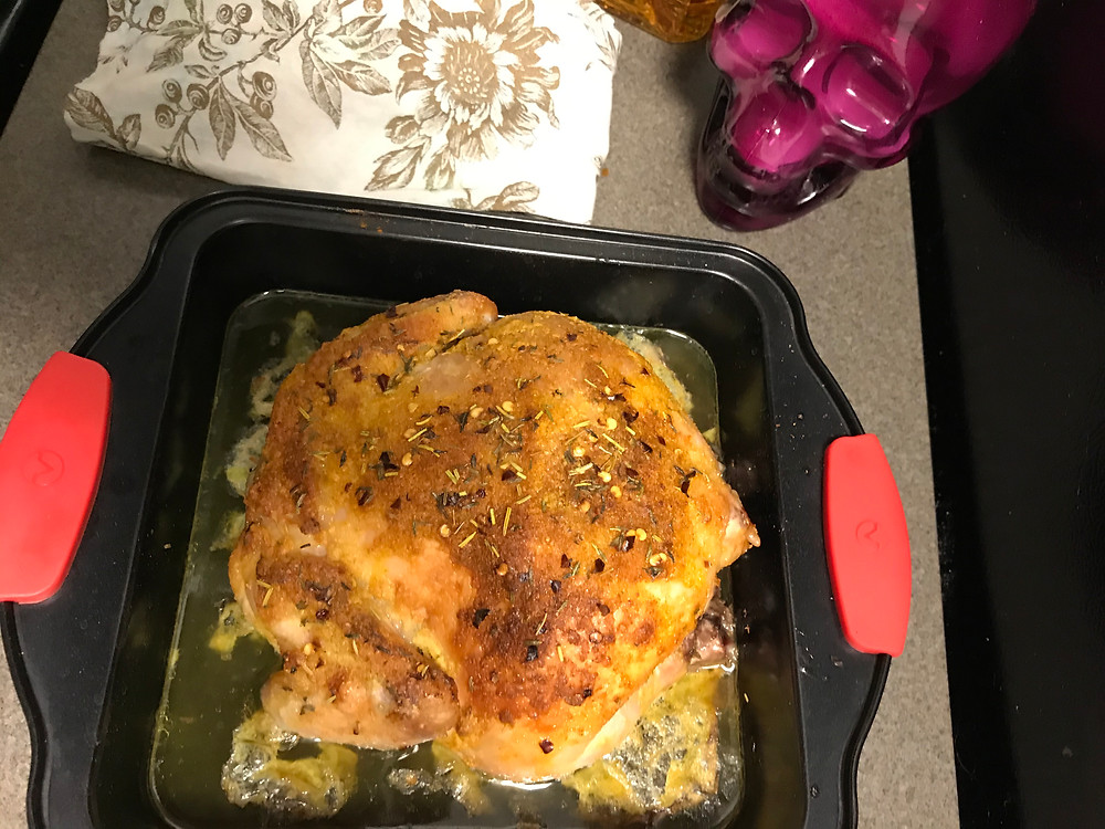 Juicy and Tender Herb Roasted Cannabis Infused Chicken Recipe Stoner Strategies Edibles