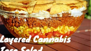 Layered Cannabis Taco Salad Recipe