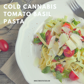 Cold Cannabis Tomato Basil Pasta Recipe