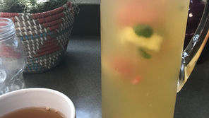 How to Make Cannabis-Infused Pineapple Watermelon Mint Water (THC or CBD Honey Recipe)