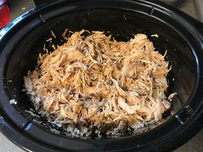 Cannabis Infused Crockpot Shredded Chicken Breast