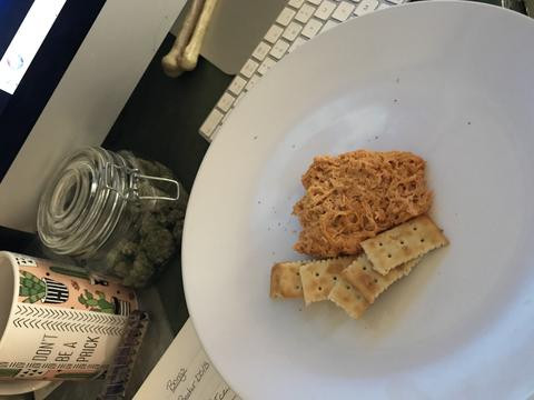 Cannabis Hot Wing Dip Stoner Strategies Edibles Recipe Appetizer