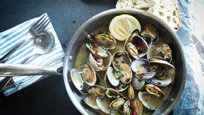 Cannabis White Wine Garlic Clams Recipe