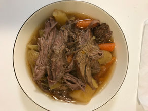 Crockpot Cannabis Honey Whiskey Beef Stew