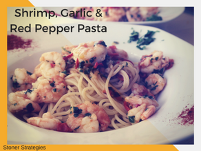 Shrimp, Garlic & Red Pepper Pasta Recipe