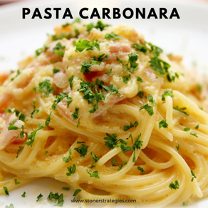 Cannabis Pasta Carbonara Recipe