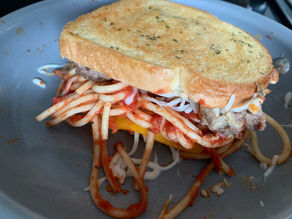 Cannabis Spaghetti and Meatballs Grilled Cheese Recipe