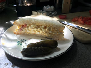 Cannabis Infused Egg Salad Sandwich