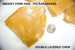 PIG EAR SHAPES DOG TREATS