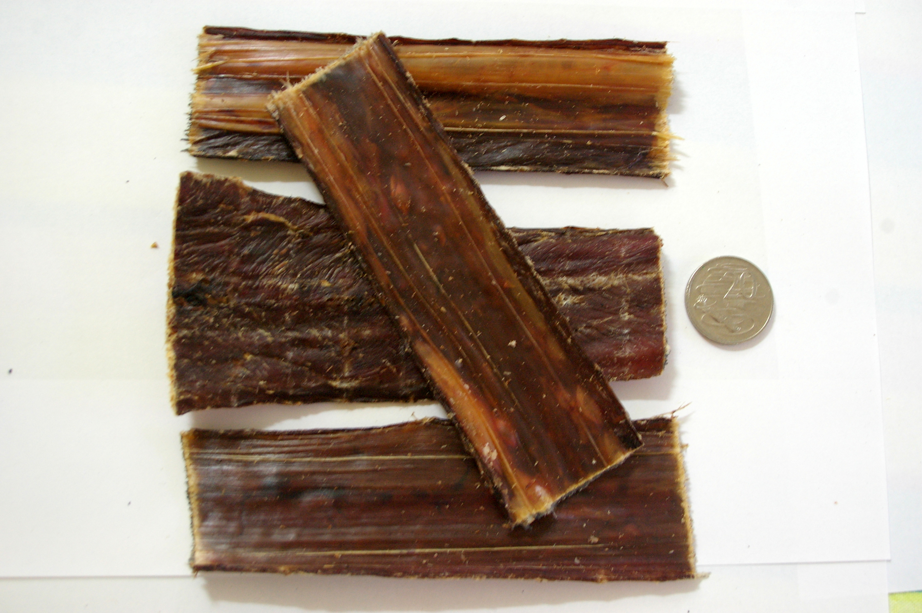 Beef Strap Dog Treat Dental Chew