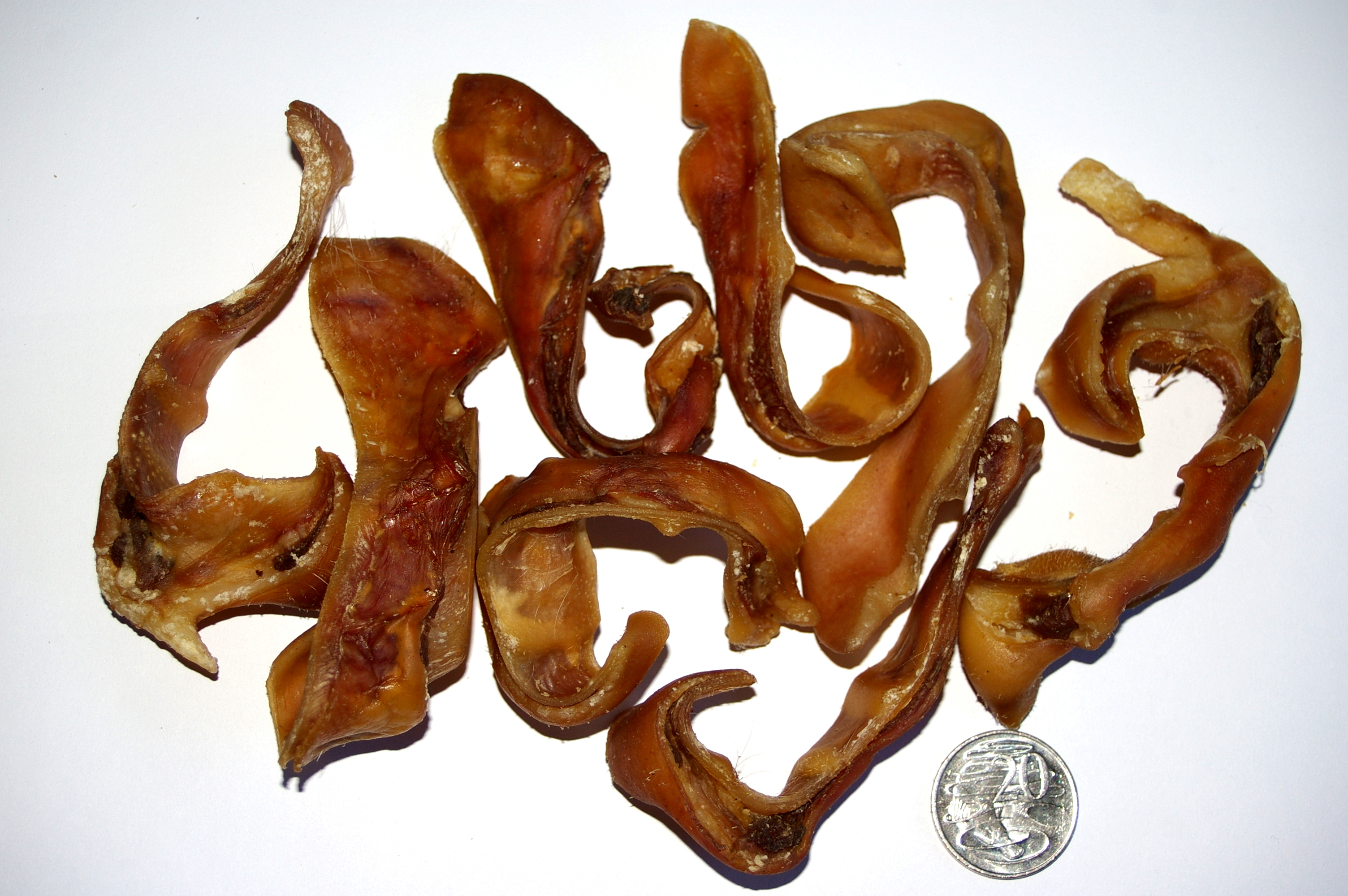 Pig Ear Strips Dog Treats