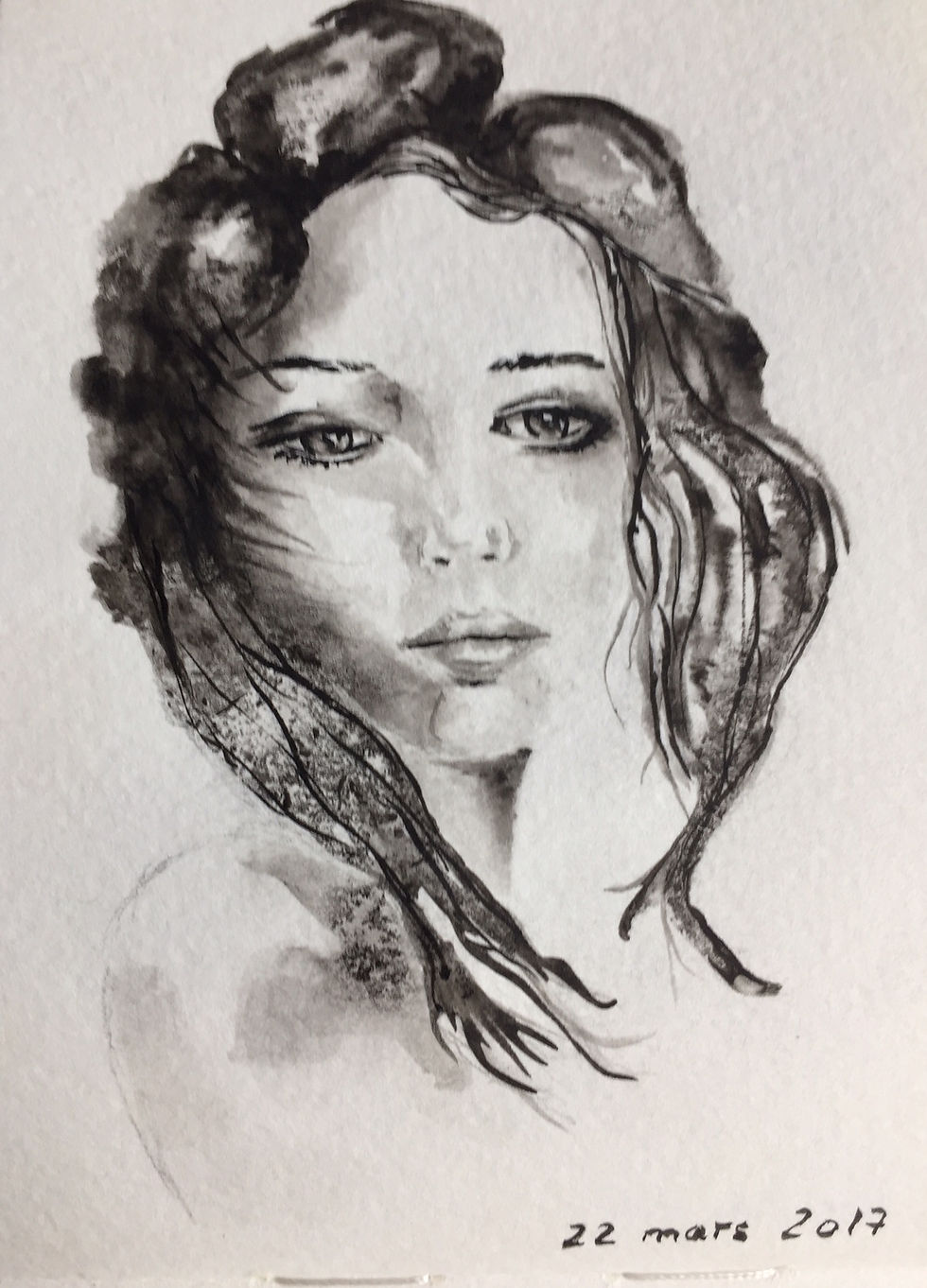 visage croisé