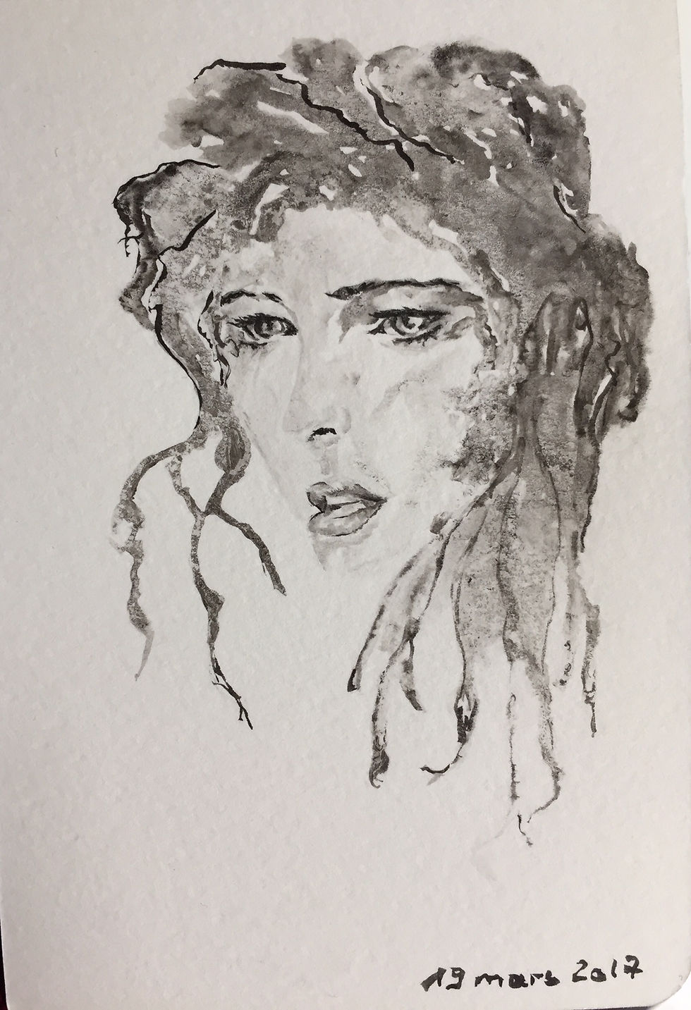 étude visage