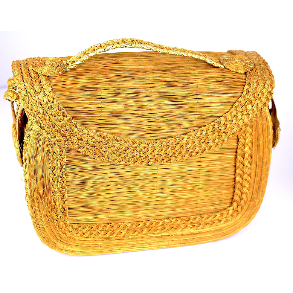 Golden Grass Crossbody Wide It Bag