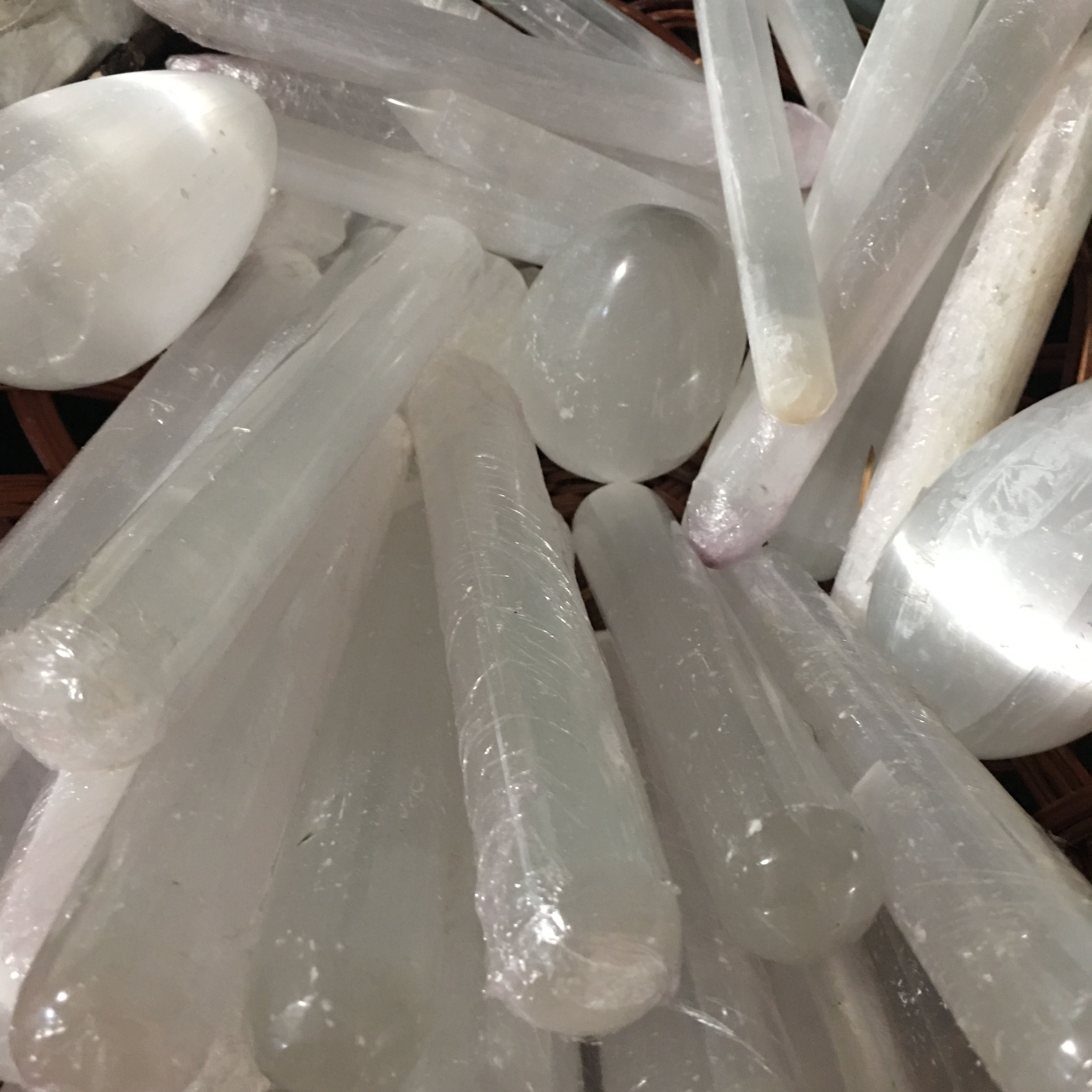 Selenite Wand - Tapered