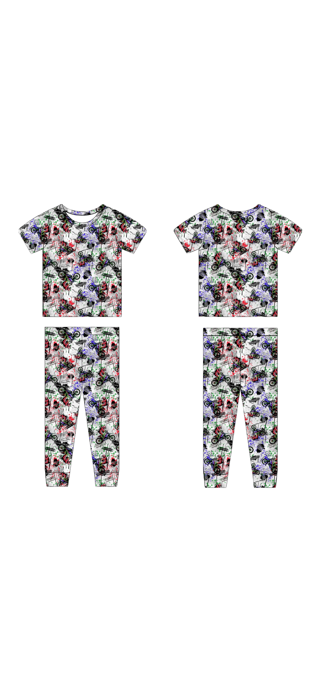 CASE Short Sleeve PJ Set