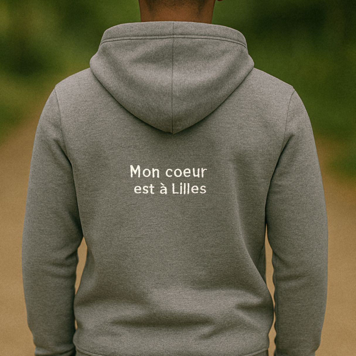 Sweat-shirt broderie dos adulte