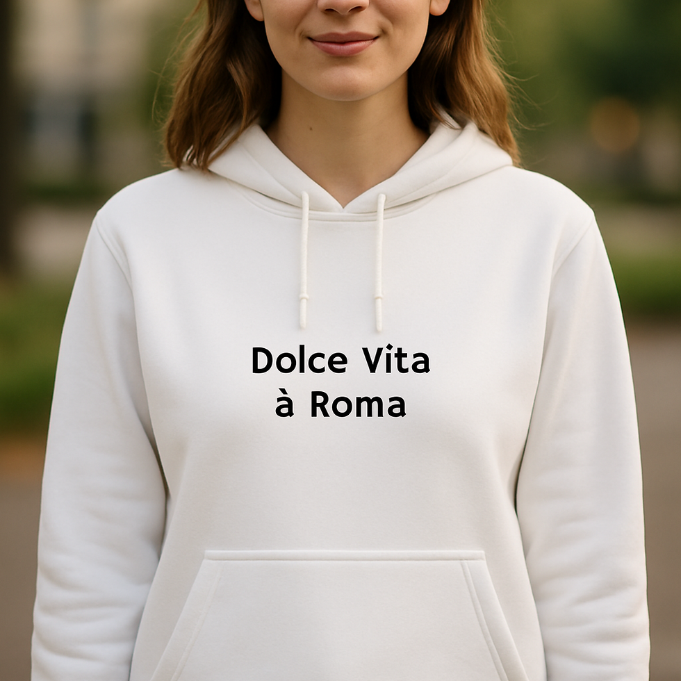 Miniature : Sweat-shirt flocage avant adulte