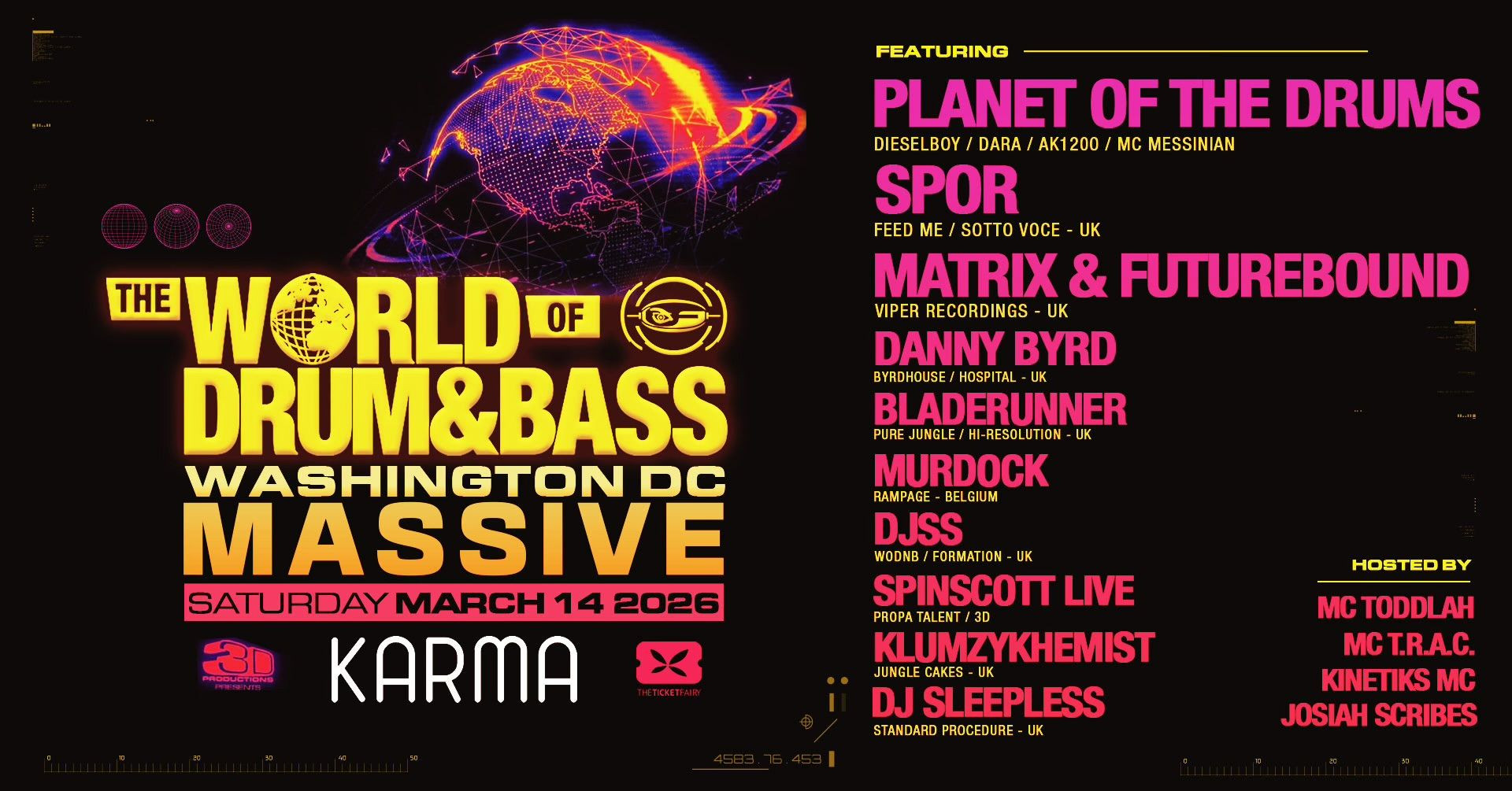 Show Preview: World of Drum & Bass Washington DC MASSIVE - March