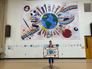 Bryant Elementary Dubuque Iowa Mural