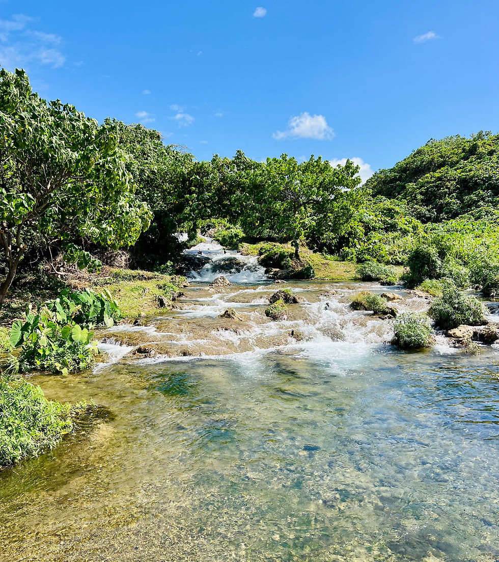 La Cressonniere waterfalls, Vanuatu