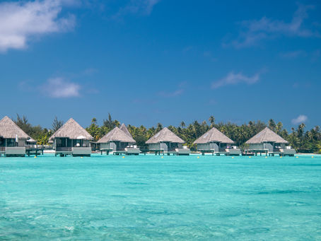 Over water Bungalows in Bora Bora