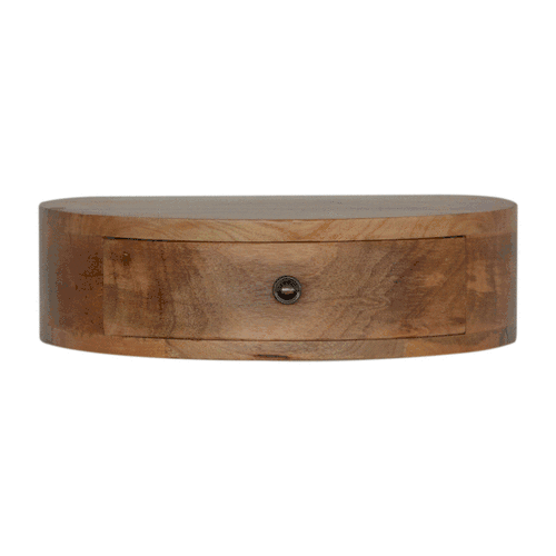 Thumbnail: Wall Mounted Rounded Bedside
