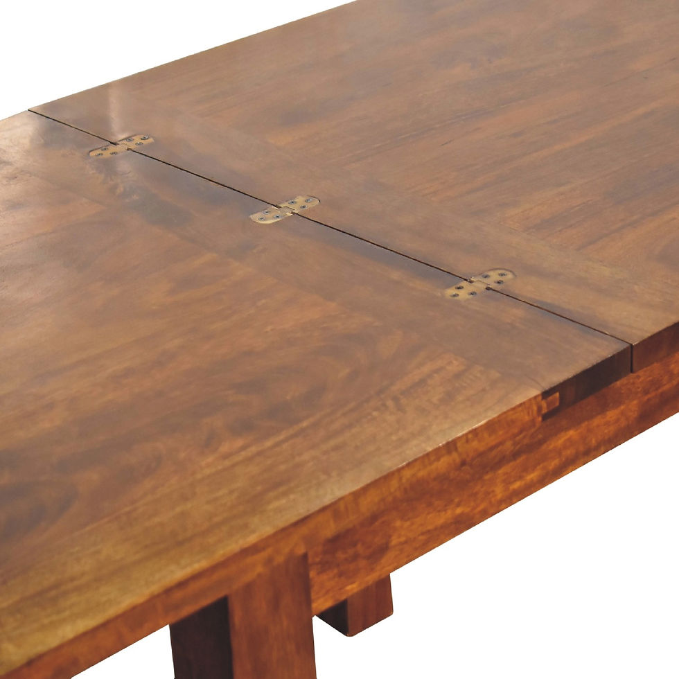 Thumbnail: Chestnut Butterfly Dining Table