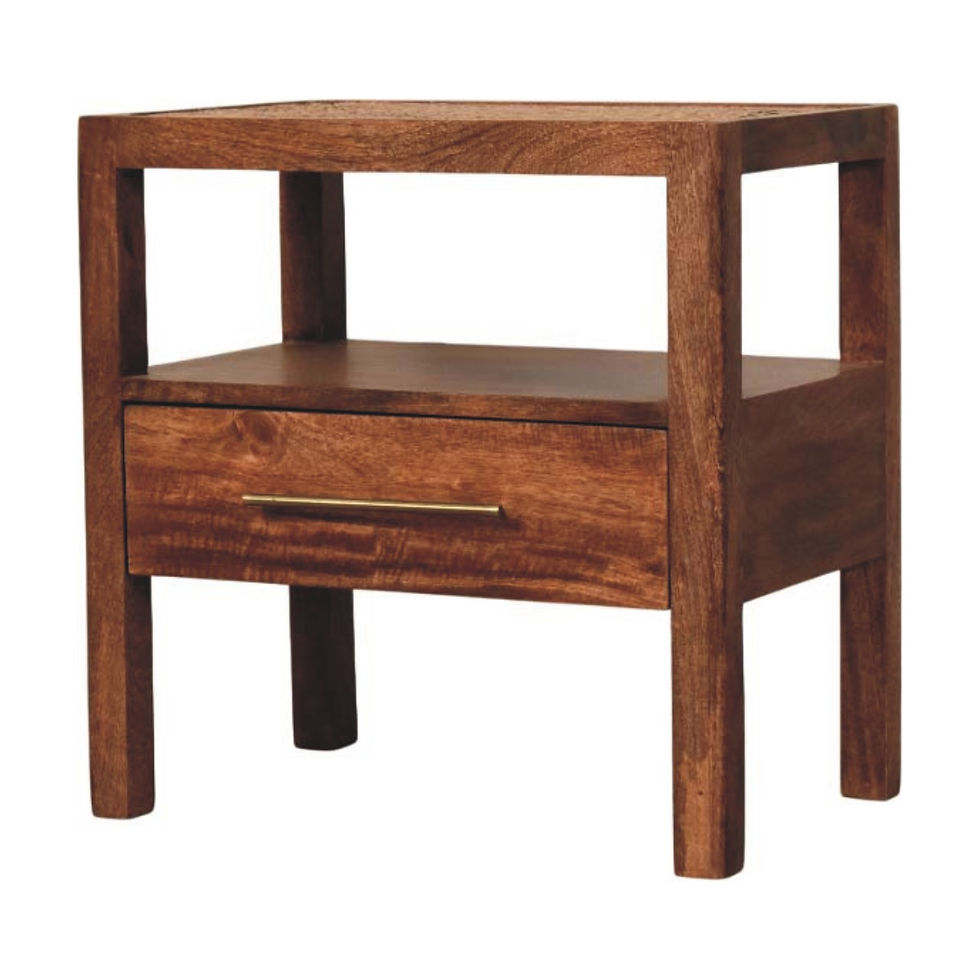 Thumbnail: Saffron Rattan Nightstand