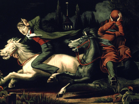 Memorable reading of Washington Irving's "The Legend of Sleepy Hollow"