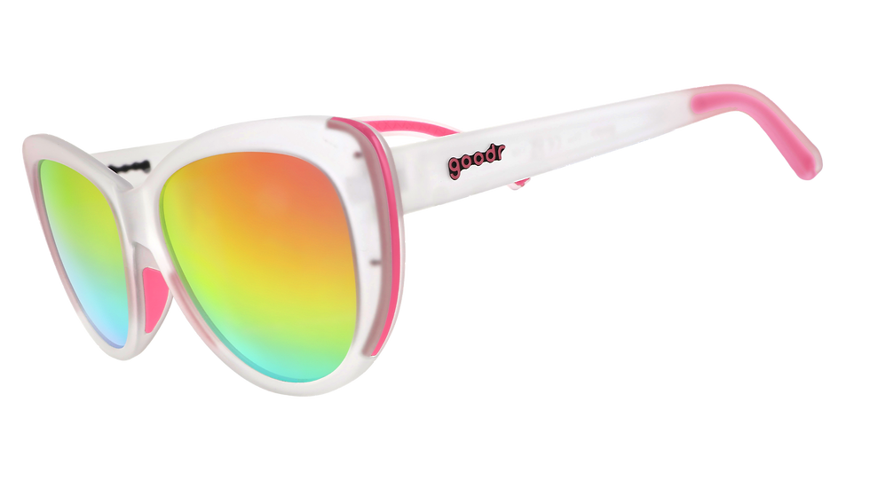 Rainbow runway ready- Goodr glasses  -  Runway Series