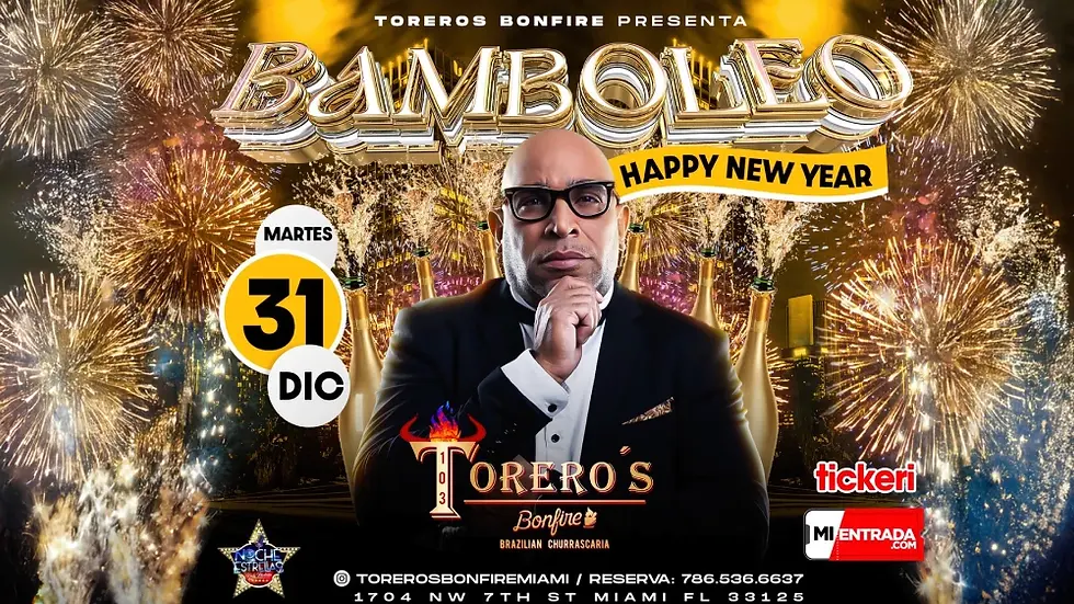 Bamboleo en Vivo: Celebra el Año Nuevo con Música y Sabor