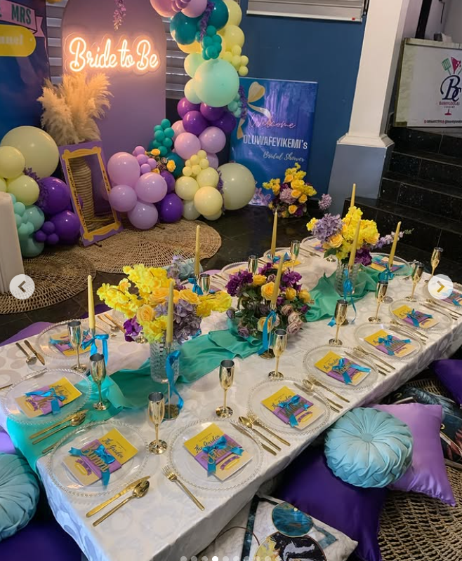 bridal shower balloons
