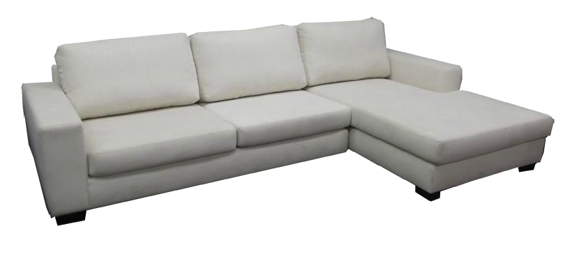 Custom Made Orlando Solid Wood 2 Piece Sectional