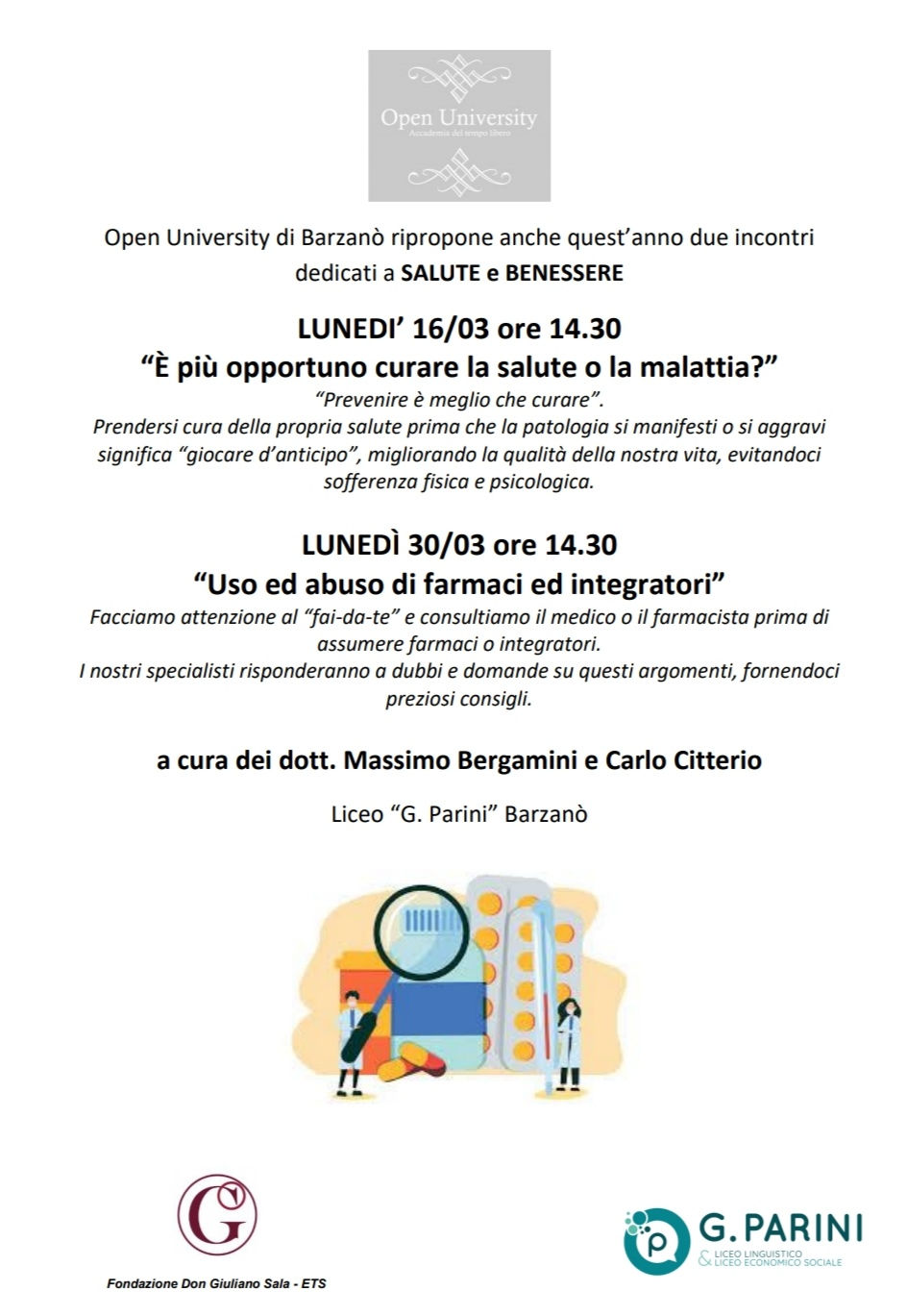                La salute, prima di tutto!