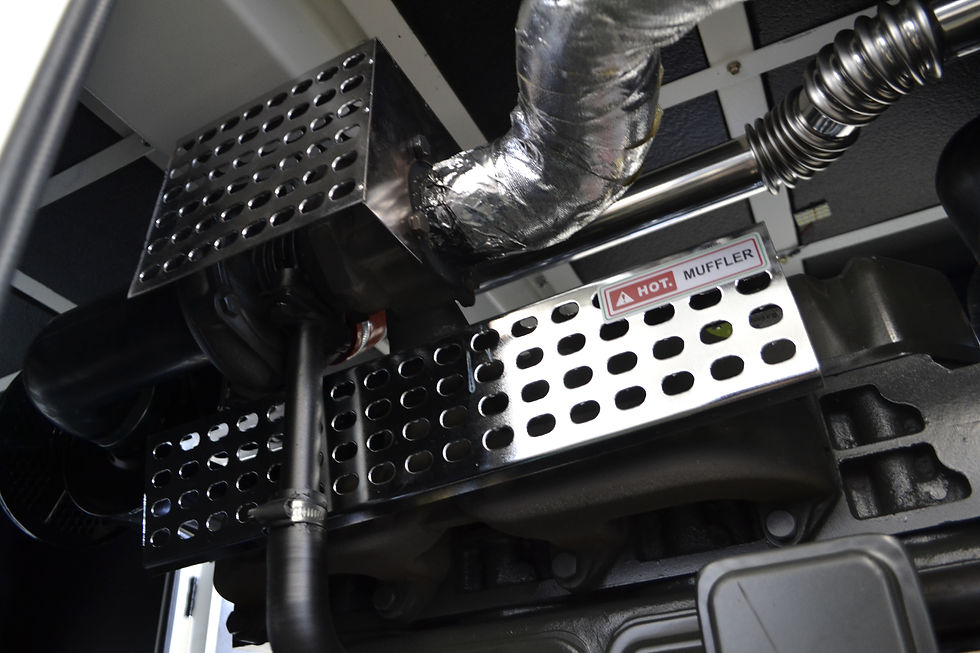 IR 75KVA turbo intercooler