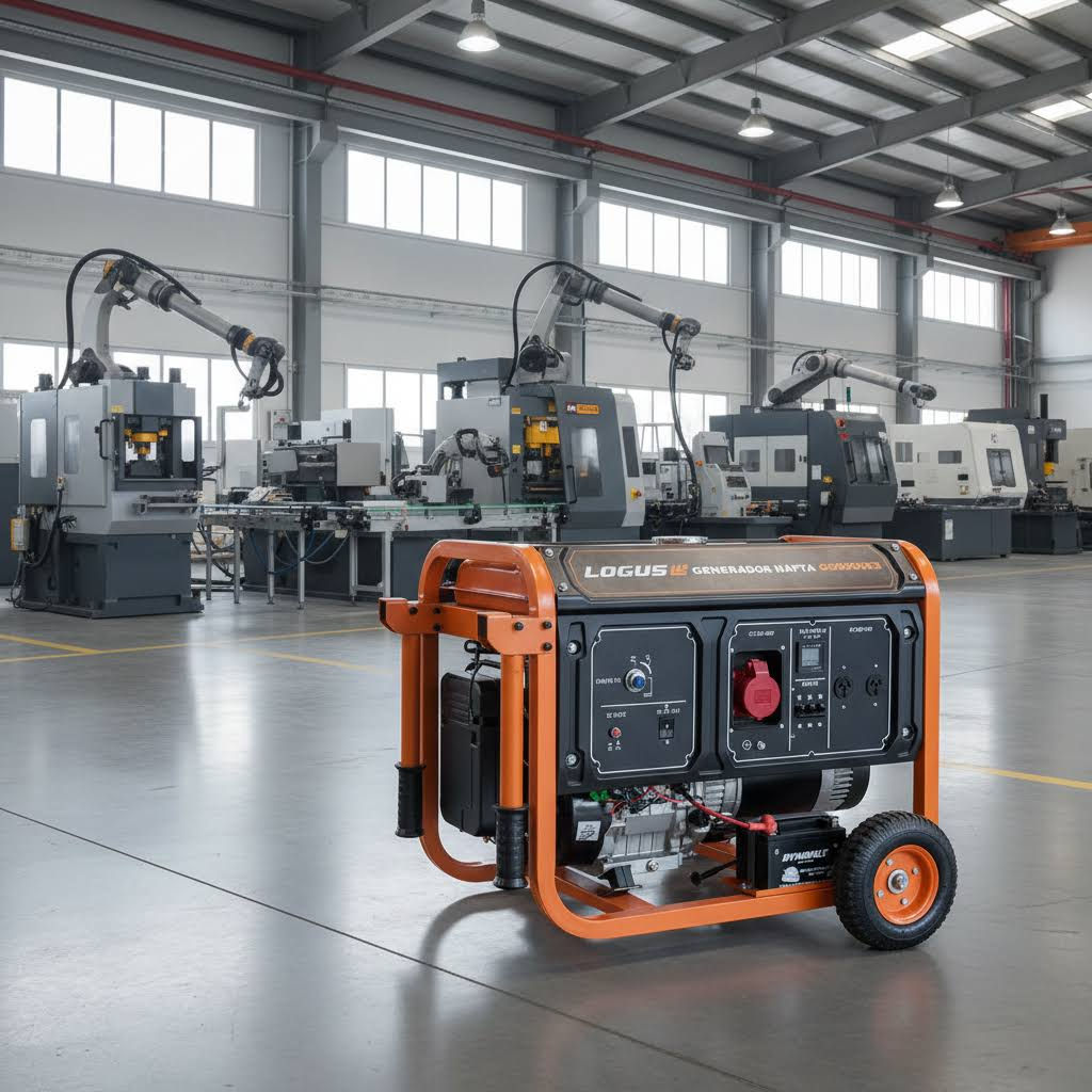 Grupo electrogeno Logus GG8500E3 Trifasico Naftero