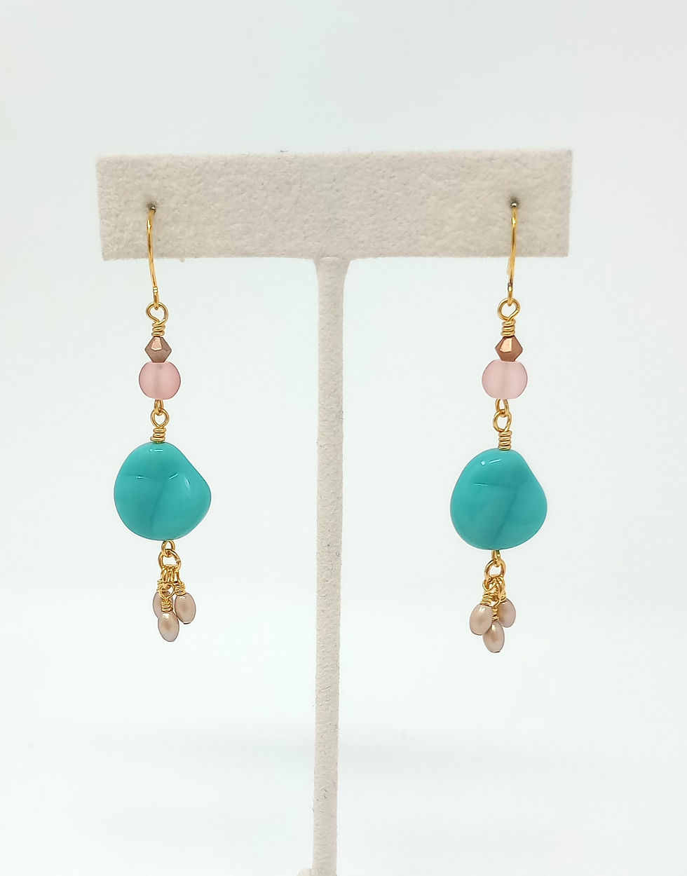 Thumbnail: Just Peachy Tassel Jewelry Set