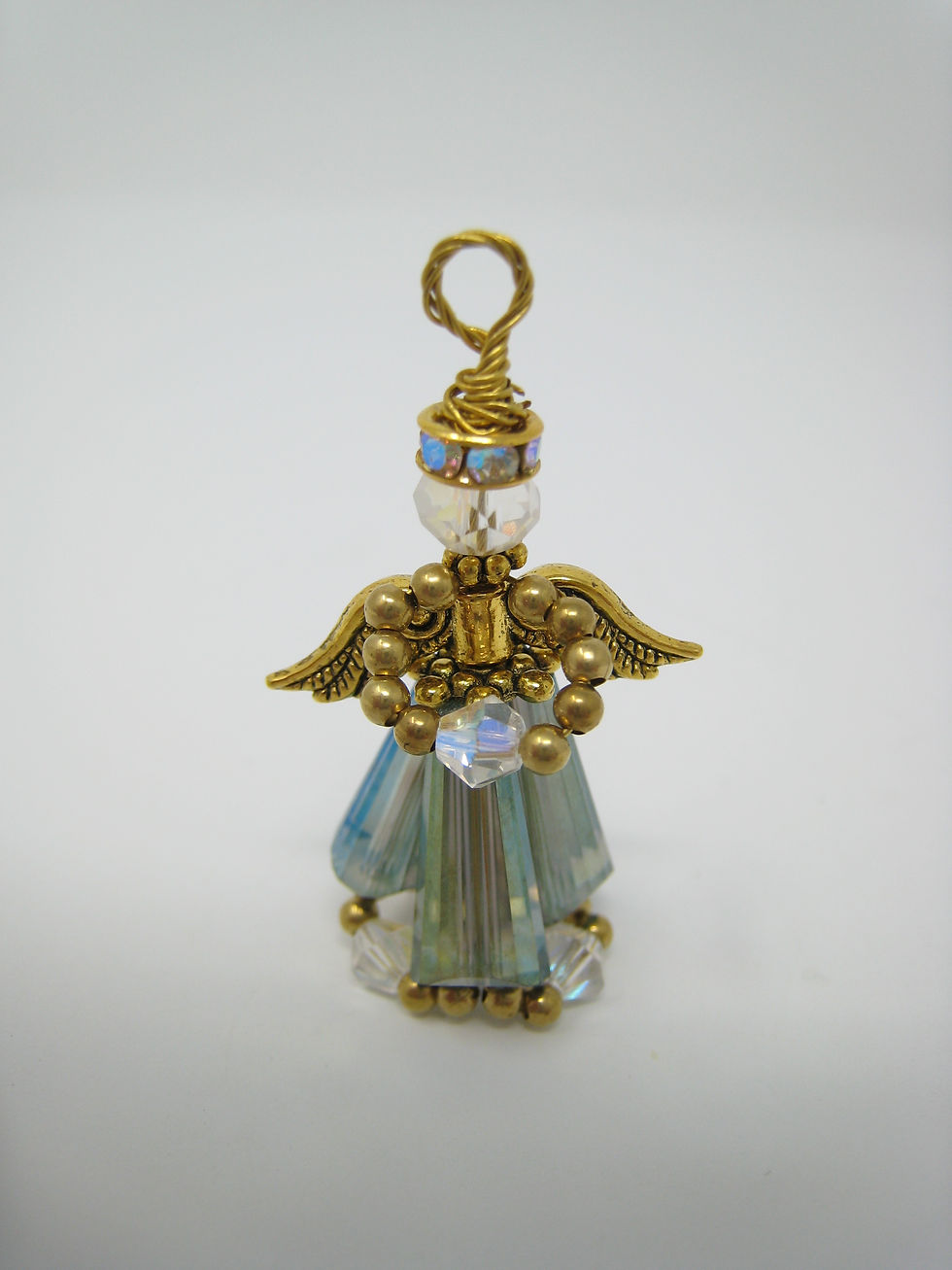 Thumbnail: Mini Crystal Angel Ornaments