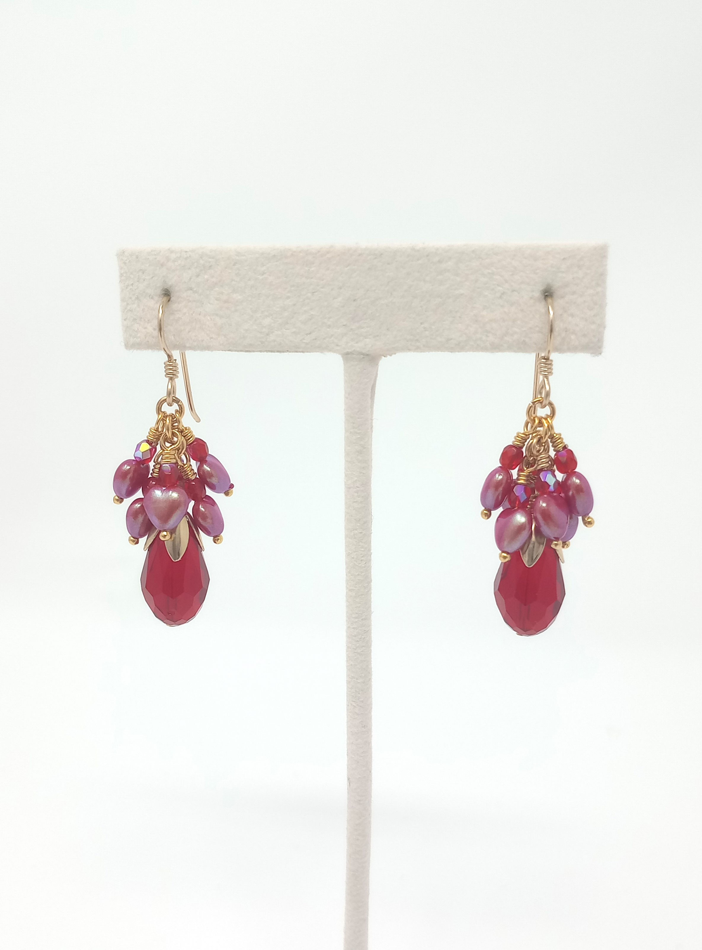 Heart Dangle Earrings