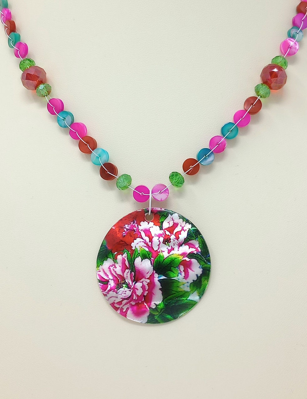 Thumbnail: Exotic Blooms Necklace Set