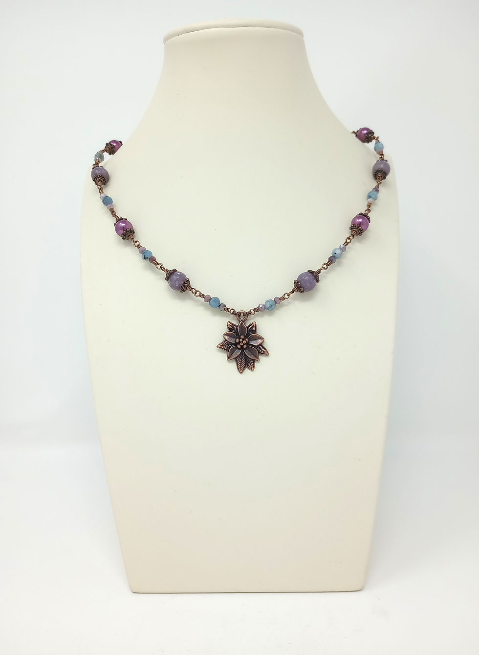 Thumbnail: Winterberry Poinsettia Jewelry Set