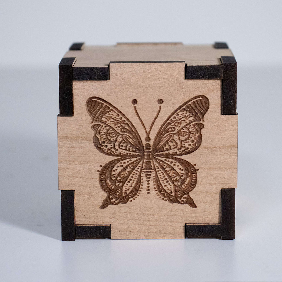 Thumbnail: Butterfly Wooden Puzzle