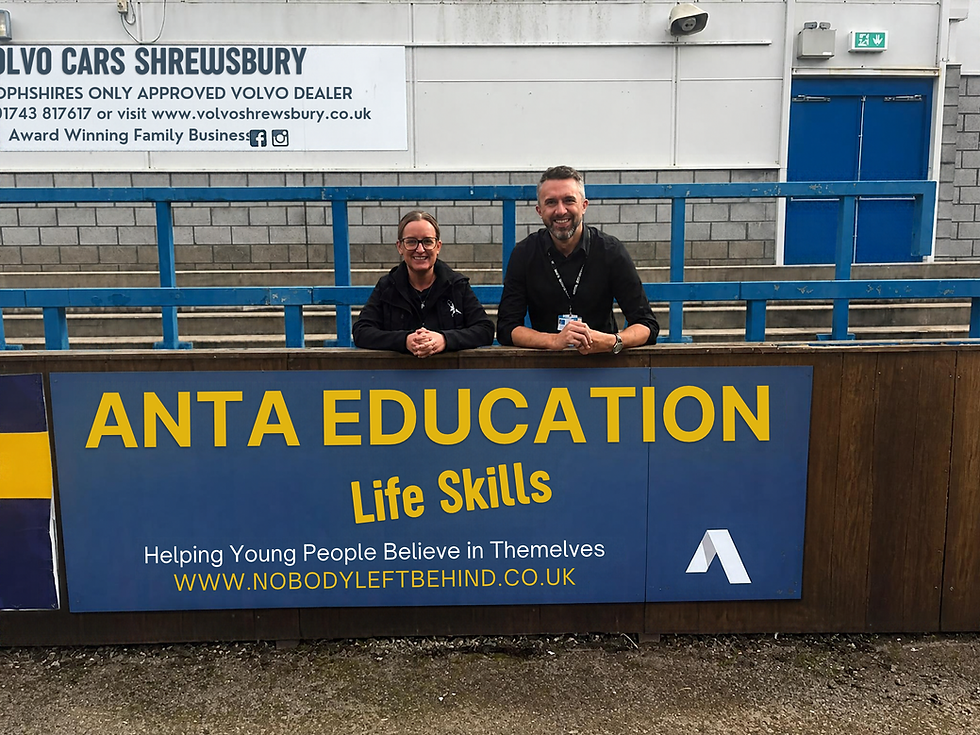 Community partnership with AFC Telford United continues for another successful season.